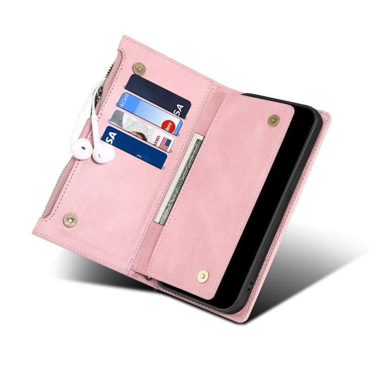 For OnePlus Nord N20 5G Retro Frosted Horizontal Flip Leather Phone Case(Rose Gold) - OnePlus Cases by PMC TechLife | Online Shopping South Africa | PMC TechLife | Buy Now Pay Later Mobicred