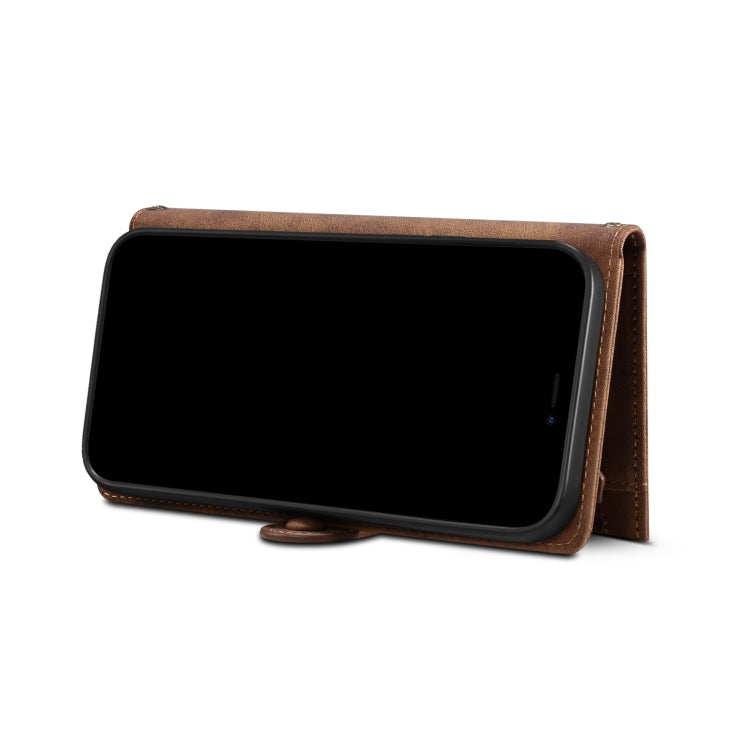 For Google Pixel 6a Retro Frosted Horizontal Flip Leather Phone Case(Brown) - Google Cases by PMC TechLife | Online Shopping South Africa | PMC TechLife | Buy Now Pay Later Mobicred