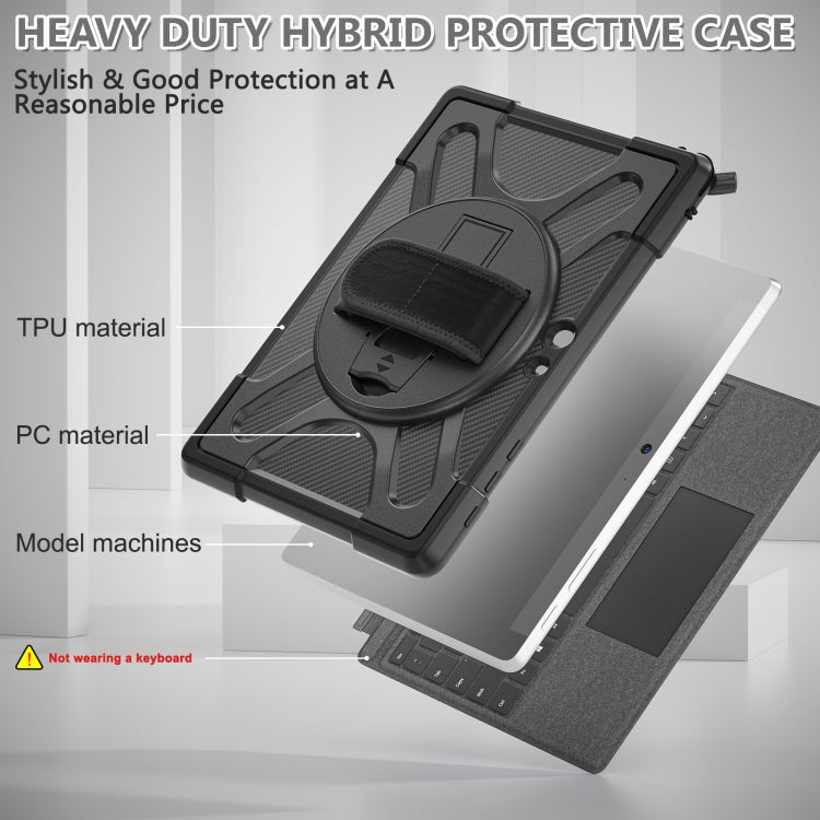For Microsoft Surface Go 4 / 3 / 2 / 1 TPU + PC Tablet Case(Black) - free shipping - PMC TechLife - Order now!