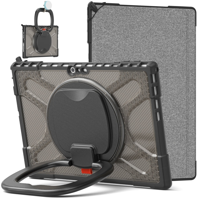 For MicroSoft Surface Pro 4 / 5 / 6 / 7 TPU + PC Tablet Case(Tea Color) - Others by PMC TechLife | Online Shopping South Africa | PMC TechLife | Buy Now Pay Later Mobicred