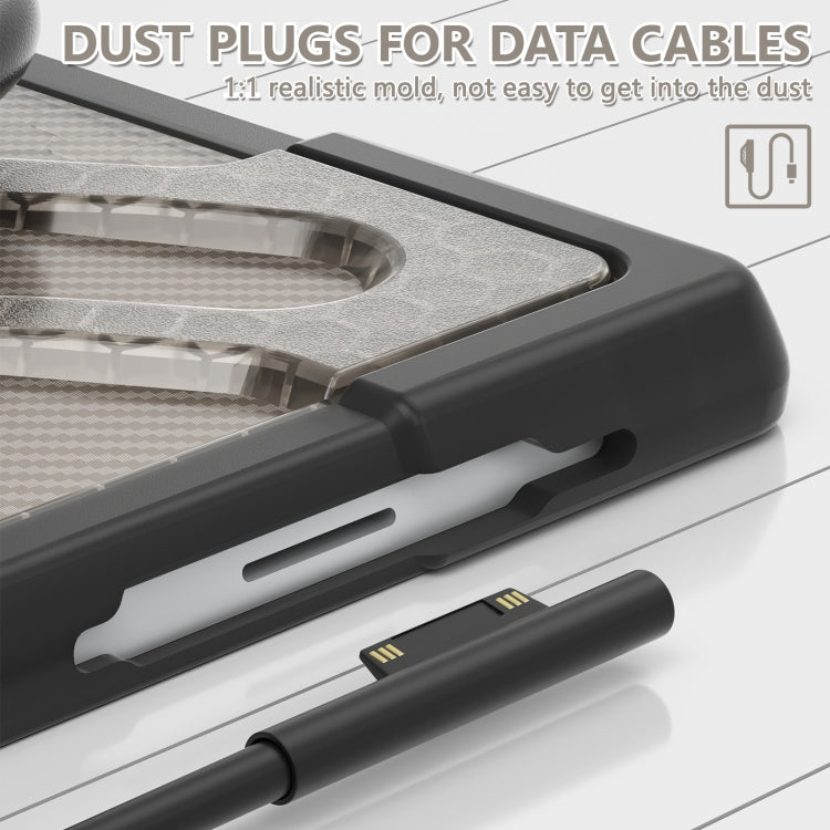 For MicroSoft Surface Pro 4 / 5 / 6 / 7 TPU + PC Tablet Case(Tea Color) - Others by PMC TechLife | Online Shopping South Africa | PMC TechLife | Buy Now Pay Later Mobicred