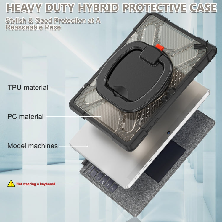 For MicroSoft Surface Go 1 / 2 / 3 TPU + PC Tablet Case(Tea Color) - Others by PMC TechLife | Online Shopping South Africa | PMC TechLife | Buy Now Pay Later Mobicred