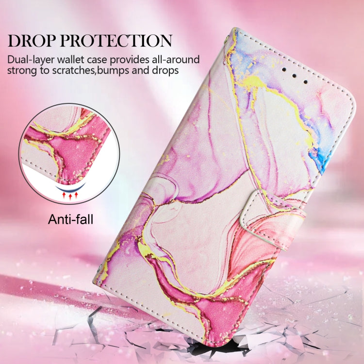 For Xiaomi Poco X3 NFC / X3 Pro / X3 PT003 Marble Pattern Flip Leather Phone Case(Rose Gold LS005) - Xiaomi Cases by PMC TechLife | Online Shopping South Africa | PMC TechLife