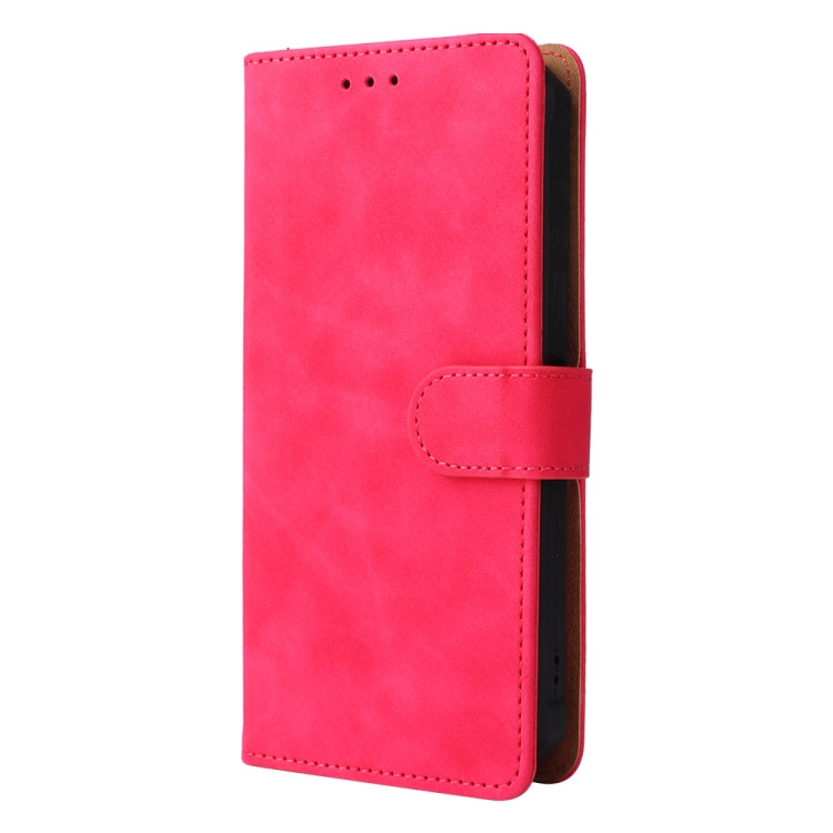 For Ulefone Armor 8 Skin Feel Magnetic Buckle Calf Texture Leather Phone Case(Rose Red) - Ulefone Cases by PMC Jewellery | Online Shopping South Africa | PMC Jewellery | Buy Now Pay Later Mobicred