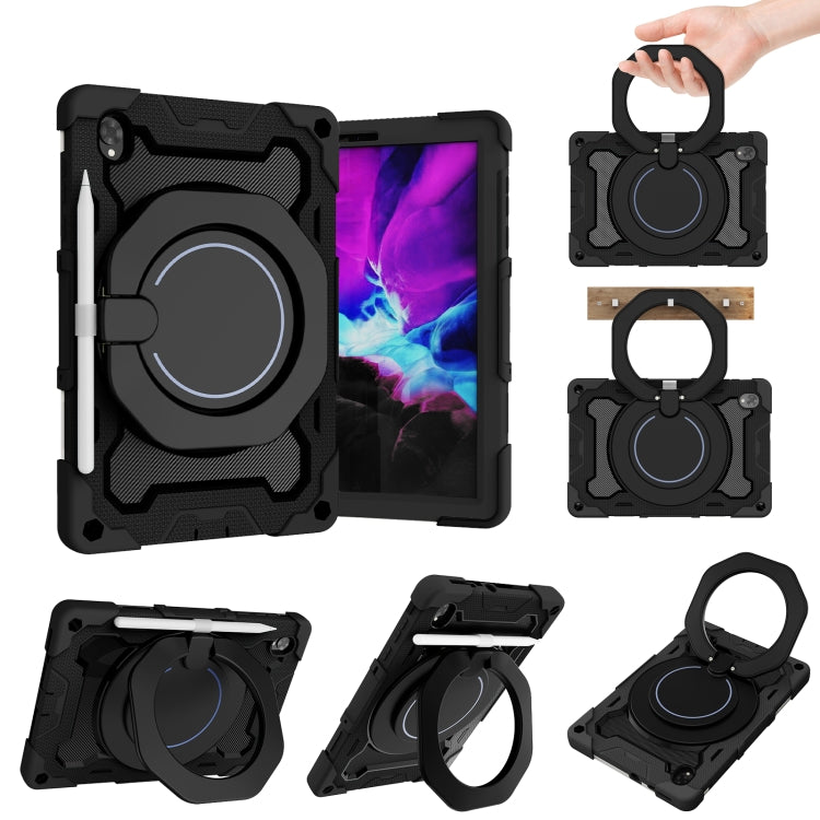 For Lenovo Tab K10 / M10 Plus Armor Contrast Color Silicone + PC Tablet Case(Navy Blue) - Lenovo by PMC TechLife | Online Shopping South Africa | PMC TechLife | Buy Now Pay Later Mobicred