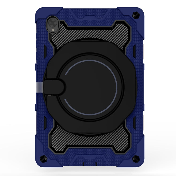 For Lenovo Tab K10 / M10 Plus Armor Contrast Color Silicone + PC Tablet Case(Navy Blue) - Lenovo by PMC TechLife | Online Shopping South Africa | PMC TechLife | Buy Now Pay Later Mobicred