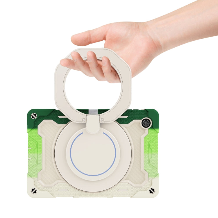 For Lenovo Tab M10 HD Gen 2 X306 Armor Contrast Color Silicone + PC Tablet Case(Colorful Green) - Lenovo by PMC TechLife | Online Shopping South Africa | PMC TechLife | Buy Now Pay Later Mobicred