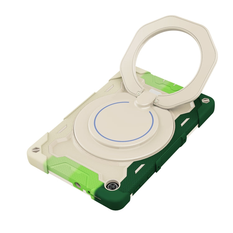 For Lenovo Tab M10 HD Gen 2 X306 Armor Contrast Color Silicone + PC Tablet Case(Colorful Green) - Lenovo by PMC TechLife | Online Shopping South Africa | PMC TechLife | Buy Now Pay Later Mobicred