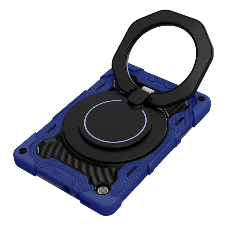 For Lenovo Tab M10 HD Gen 2 X306 Armor Contrast Color Silicone + PC Tablet Case(Navy Blue) - Lenovo by PMC TechLife | Online Shopping South Africa | PMC TechLife | Buy Now Pay Later Mobicred