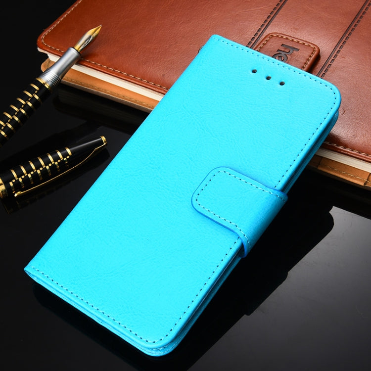 For Google Pixel 5 XL 5G / Pixel 4A  5GCrystal Texture Leather Phone Case(Light Blue) - Google Cases by PMC TechLife | Online Shopping South Africa | PMC TechLife