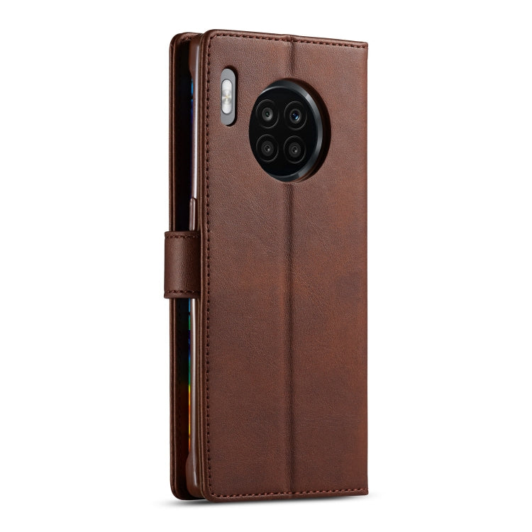 For Honor 50 Lite LC.IMEEKE Calf Texture Flip Leather Phone Case(Brown) - free shipping - PMC TechLife - Order now!