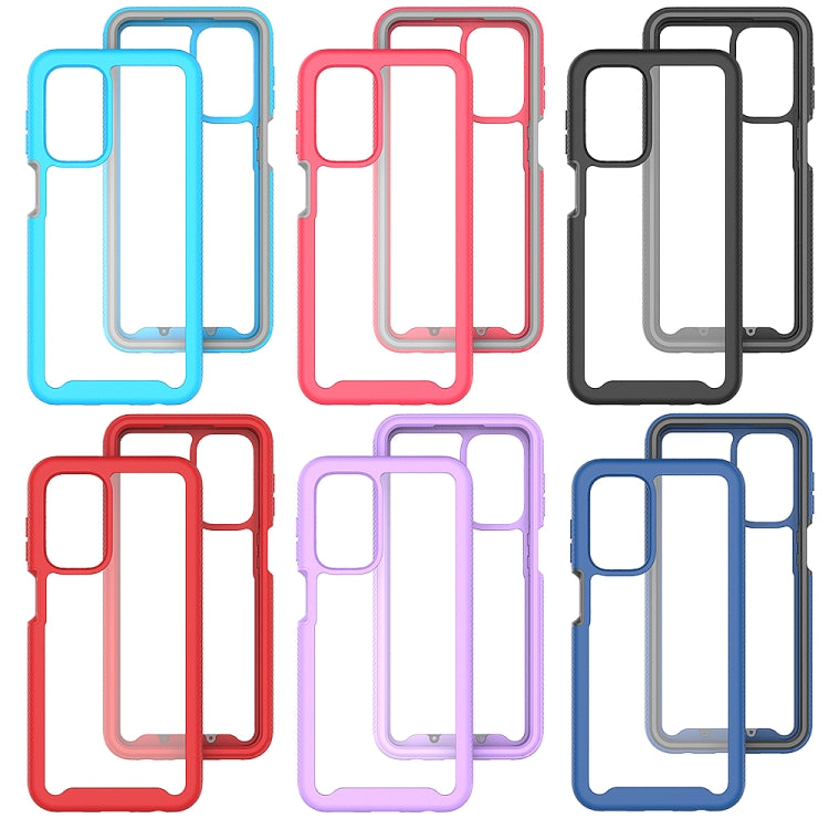 For Samsung Galaxy A23 4G Starry Sky Solid Color Series Shockproof PC + TPU Phone Case(Royal Blue) - Galaxy Phone Cases by PMC TechLife | Online Shopping South Africa | PMC TechLife