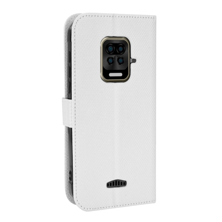 For Doogee S59 / S59 Pro Diamond Texture Leather Phone Case(White) - free shipping - PMC TechLife - Order now!
