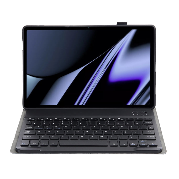 OP11 Lambskin Texture Ultra-thin Bluetooth Keyboard Leather Case For OPPO Pad 11 inch(Black) - Others Keyboard by PMC TechLife | Online Shopping South Africa | PMC TechLife