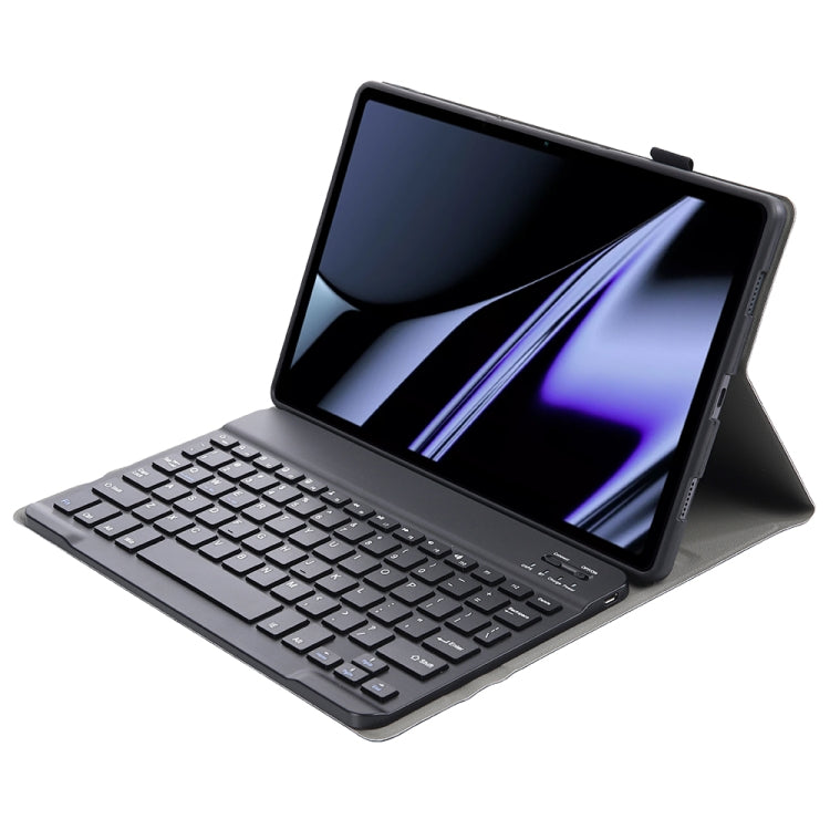 OP11 Lambskin Texture Ultra-thin Bluetooth Keyboard Leather Case For OPPO Pad 11 inch(Black) - Others Keyboard by PMC TechLife | Online Shopping South Africa | PMC TechLife