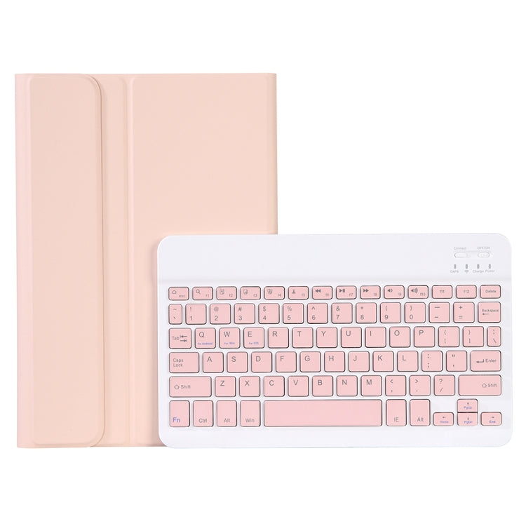 OP11 Lambskin Texture Ultra-thin Bluetooth Keyboard Leather Case For OPPO Pad 11 inch(Pink) - OPPO Keyboard by PMC TechLife | Online Shopping South Africa | PMC TechLife | Buy Now Pay Later Mobicred
