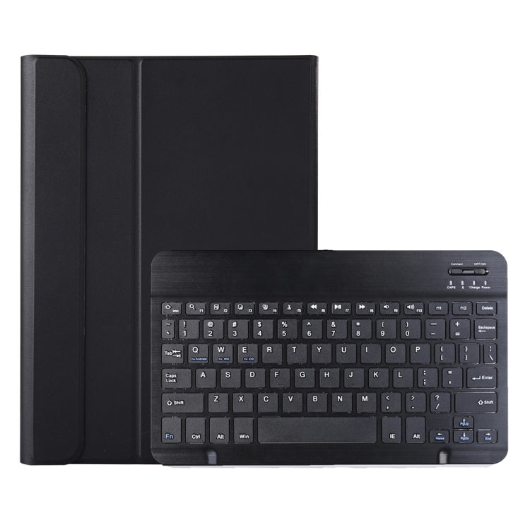 AK16 Lambskin Texture Bluetooth Keyboard Leather Case For Lenovo Tab 6 5G 10.3 inch(Black) - Lenovo Keyboard by PMC TechLife | Online Shopping South Africa | PMC TechLife