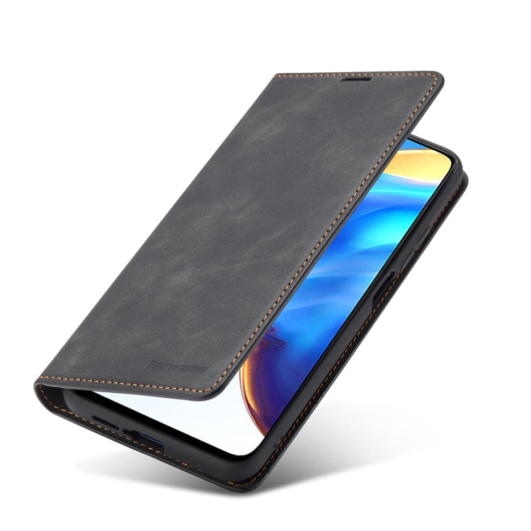 For Xiaomi Redmi Note 11 4G Global Forwenw Dream Series Oil Edge Strong Magnetism Leather Phone Case(Black) - free shipping - PMC TechLife - Order now!
