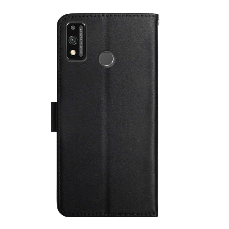 For Honor 9X Lite Genuine Leather Fingerprint-proof Horizontal Flip Phone Case(Black) - Huawei Cases by PMC TechLife | Online Shopping South Africa | PMC TechLife | Buy Now Pay Later Mobicred