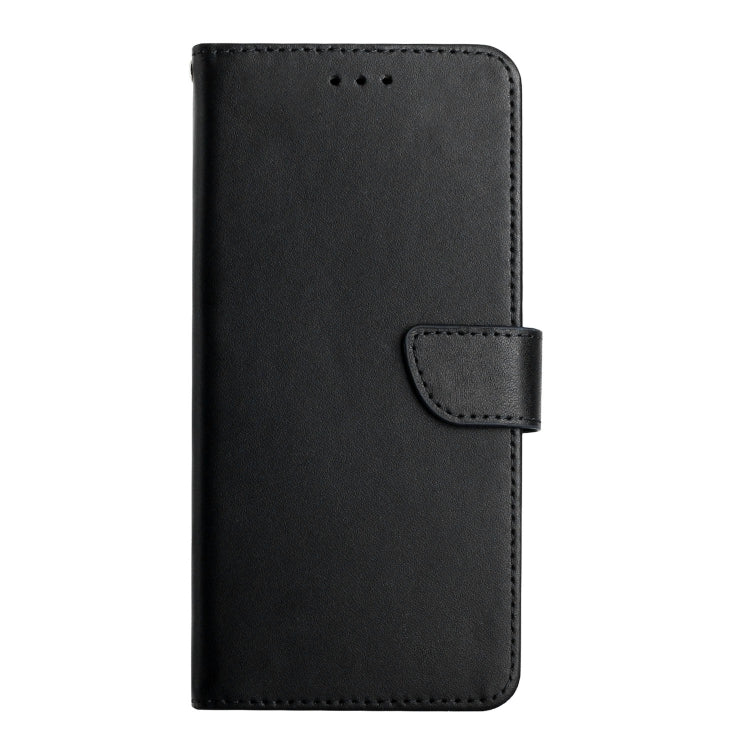 For Google Pixel 6a Genuine Leather Fingerprint-proof Horizontal Flip Phone Case(Black) - Google Cases by PMC TechLife | Online Shopping South Africa | PMC TechLife