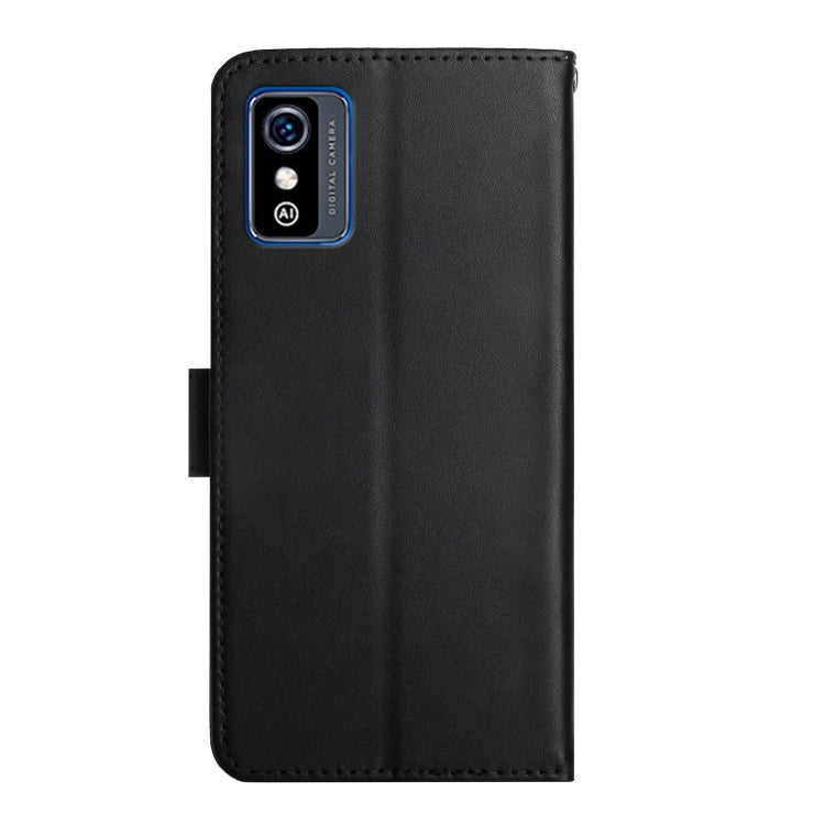 For ZTE Blade L9 Genuine Leather Fingerprint-proof Horizontal Flip Phone Case(Black) - ZTE Cases by PMC TechLife | Online Shopping South Africa | PMC TechLife | Buy Now Pay Later Mobicred