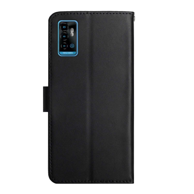 For ZTE Blade A51 Genuine Leather Fingerprint-proof Horizontal Flip Phone Case(Black) - ZTE Cases by PMC TechLife | Online Shopping South Africa | PMC TechLife | Buy Now Pay Later Mobicred