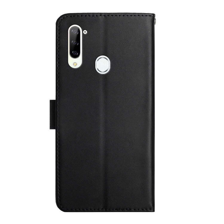 For ZTE Libero 5G Genuine Leather Fingerprint-proof Horizontal Flip Phone Case(Black) - ZTE Cases by PMC TechLife | Online Shopping South Africa | PMC TechLife | Buy Now Pay Later Mobicred