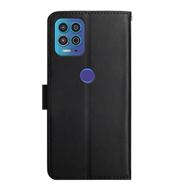 For Motorola Moto G100 Genuine Leather Fingerprint-proof Horizontal Flip Phone Case(Black) - Motorola Cases by PMC TechLife | Online Shopping South Africa | PMC TechLife | Buy Now Pay Later Mobicred