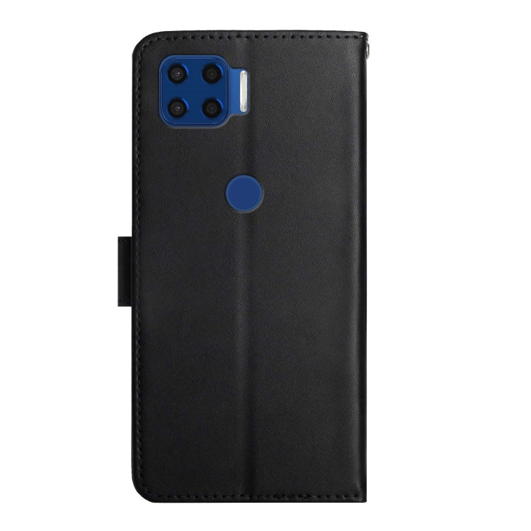 For Motorola Moto G 5G Plus Genuine Leather Fingerprint-proof Horizontal Flip Phone Case(Black) - Motorola Cases by PMC TechLife | Online Shopping South Africa | PMC TechLife | Buy Now Pay Later Mobicred