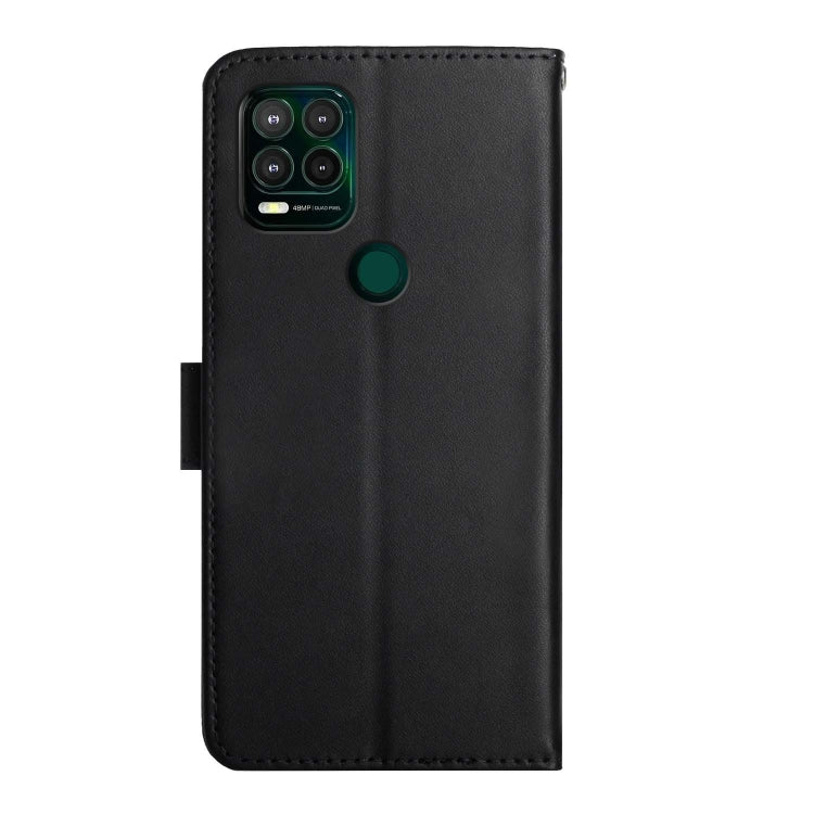 For Motorola Moto G Stylus 5G Genuine Leather Fingerprint-proof Horizontal Flip Phone Case(Black) - Motorola Cases by PMC TechLife | Online Shopping South Africa | PMC TechLife | Buy Now Pay Later Mobicred