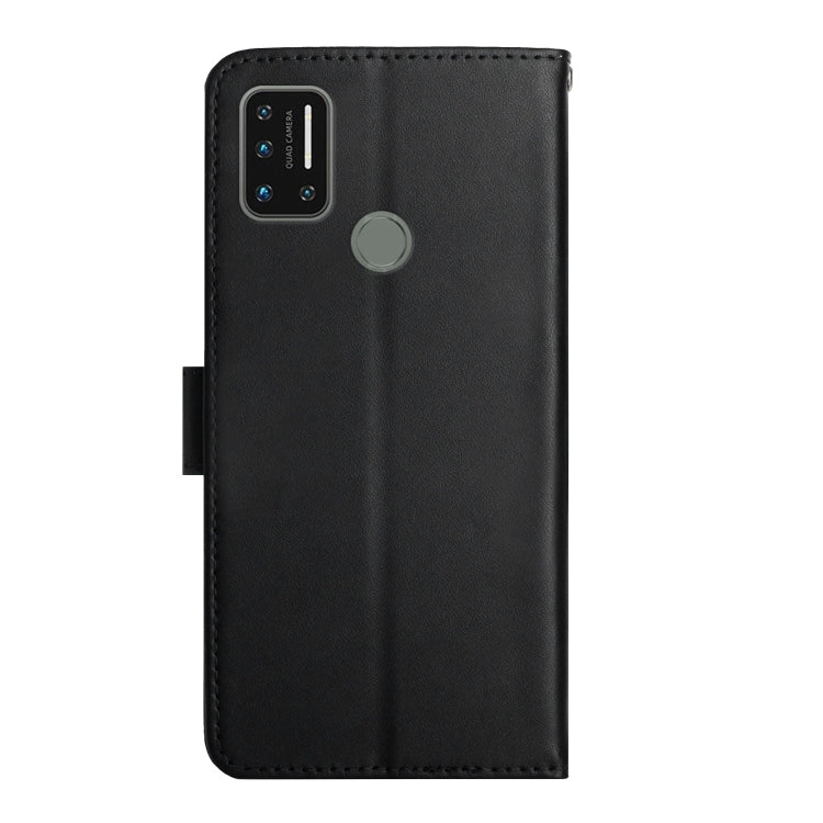 For UMIDIGI A7 Genuine Leather Fingerprint-proof Flip Phone Case(Black) - More Brand by PMC TechLife | Online Shopping South Africa | PMC TechLife | Buy Now Pay Later Mobicred