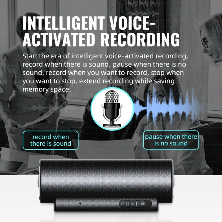 Q76 Smart HD Noise Reduction Voice Control Strong Magnetic Recording Pen, Capacity:32GB(Black) - Recording Pen by PMC TechLife | Online Shopping South Africa | PMC TechLife