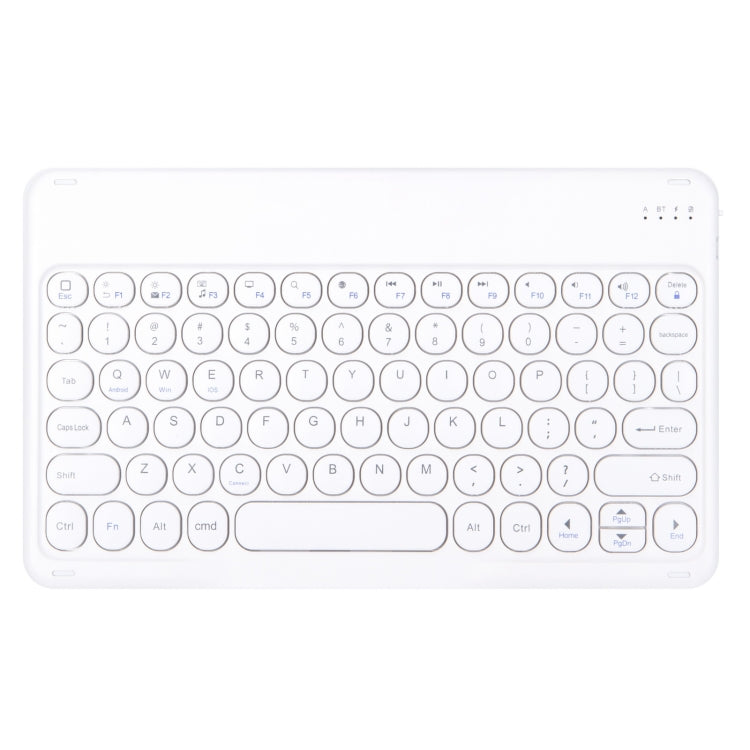 X4 Universal Round Keys Panel Spray Color Bluetooth Keyboard(White) - Universal Keyboard by PMC TechLife | Online Shopping South Africa | PMC TechLife