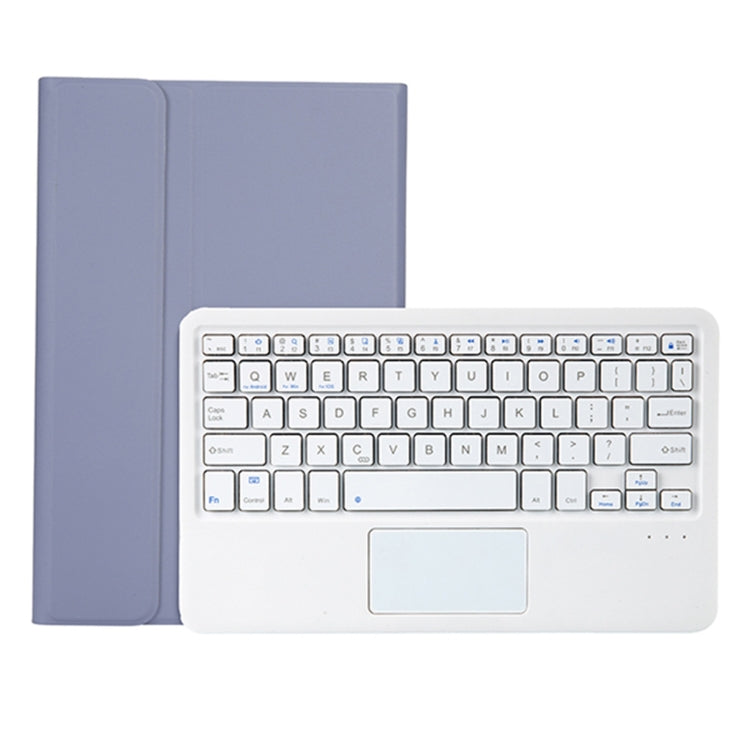 OP11-A Lambskin Texture Ultra-thin Bluetooth Keyboard Leather Case with Touchpad For OPPO Pad 11 inch(Purple) - Others Keyboard by PMC TechLife | Online Shopping South Africa | PMC TechLife | Buy Now Pay Later Mobicred