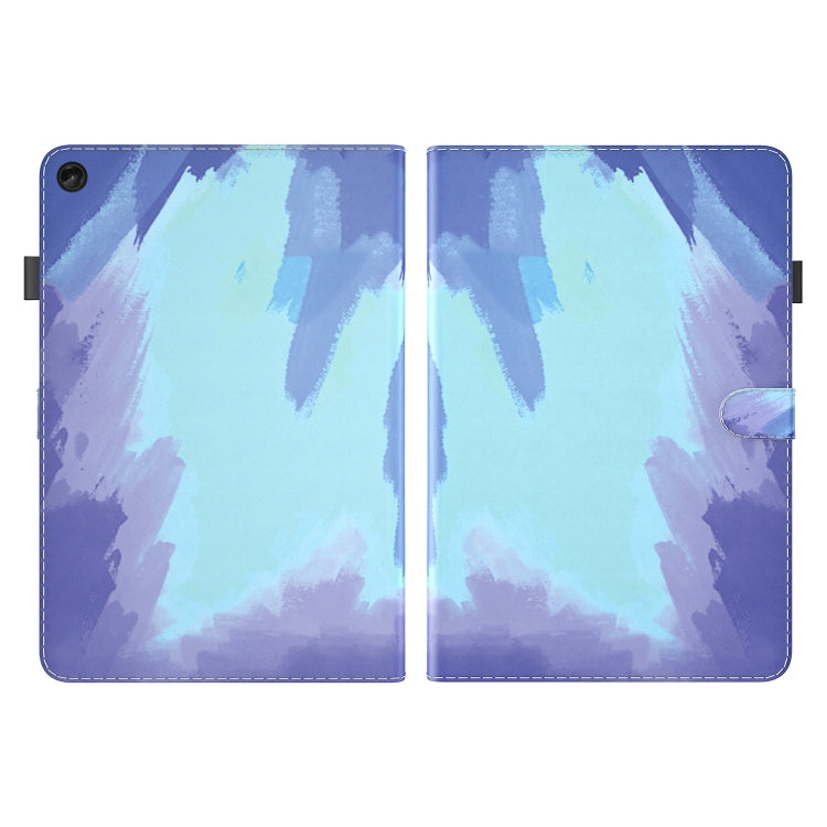 For Lenovo Tab M10 Plus 10.6 3rd Gen. Watercolor Pattern Skin Feel Magnetic Leather Tablet Case(Winter Snow) - Lenovo by PMC TechLife | Online Shopping South Africa | PMC TechLife | Buy Now Pay Later Mobicred