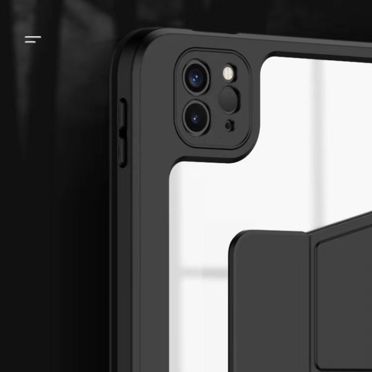 For iPad Pro 12.9 2022 / 2021 / 2020 / 2018 Mutural Jianshang Series Tablet Leather Smart Case(Black) - free shipping - PMC TechLife - Order now!