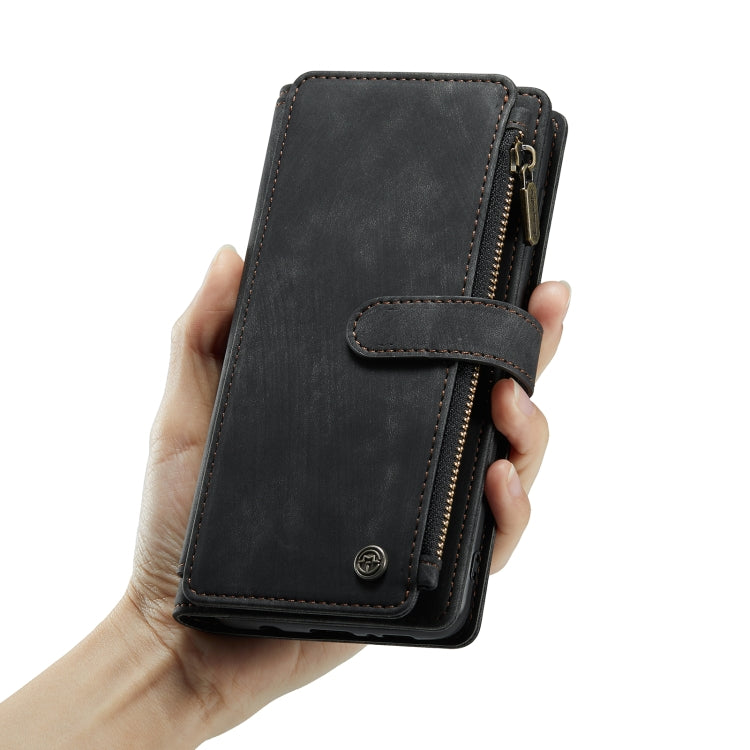 For Samsung Galaxy A13 4G/A13 5G/A04S/A04/M13 5G CaseMe C30 Multifunctional Phone Leather Case(Black) - Galaxy Phone Cases by CaseMe | Online Shopping South Africa | PMC Jewellery | Buy Now Pay Later Mobicred