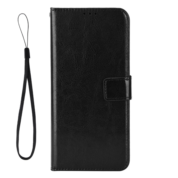 For Blackview A55 Pro Retro Crazy Horse Texture Leather Phone Case(Black) - More Brand by PMC TechLife | Online Shopping South Africa | PMC TechLife