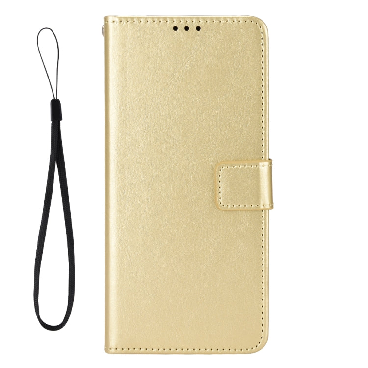 For Blackview A55 Pro Retro Crazy Horse Texture Leather Phone Case(Gold) - More Brand by PMC TechLife | Online Shopping South Africa | PMC TechLife | Buy Now Pay Later Mobicred
