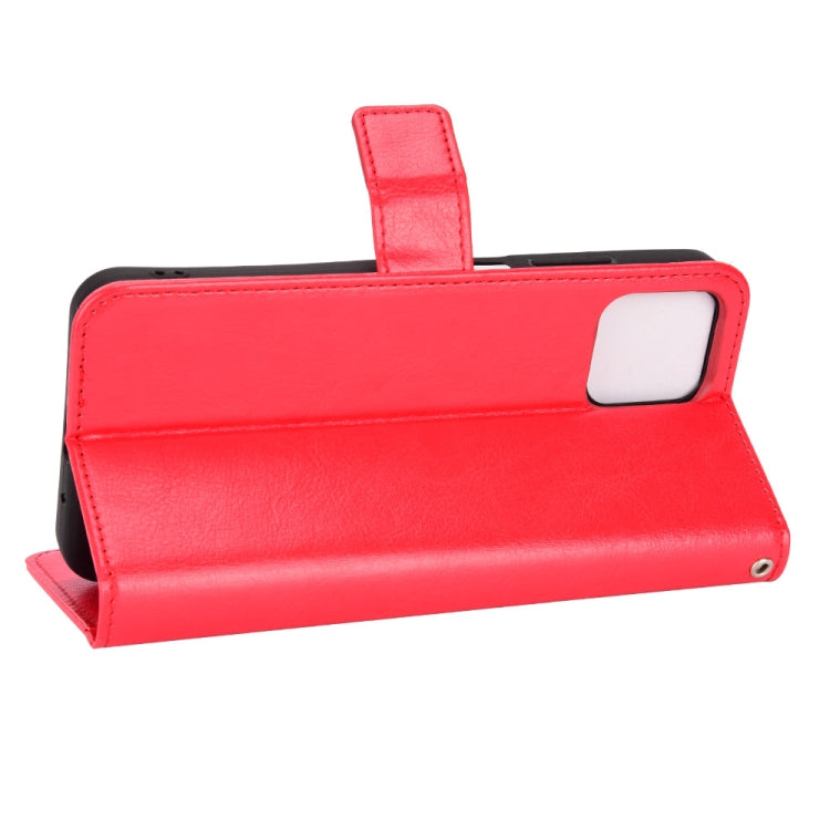 For Blackview A95 Retro Crazy Horse Texture Leather Phone Case(Red) - More Brand by PMC TechLife | Online Shopping South Africa | PMC TechLife | Buy Now Pay Later Mobicred