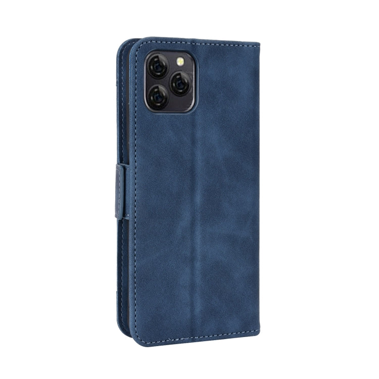 For Blackview A95 Skin Feel Calf Texture Card Slots Leather Phone Case(Blue) - More Brand by PMC TechLife | Online Shopping South Africa | PMC TechLife | Buy Now Pay Later Mobicred