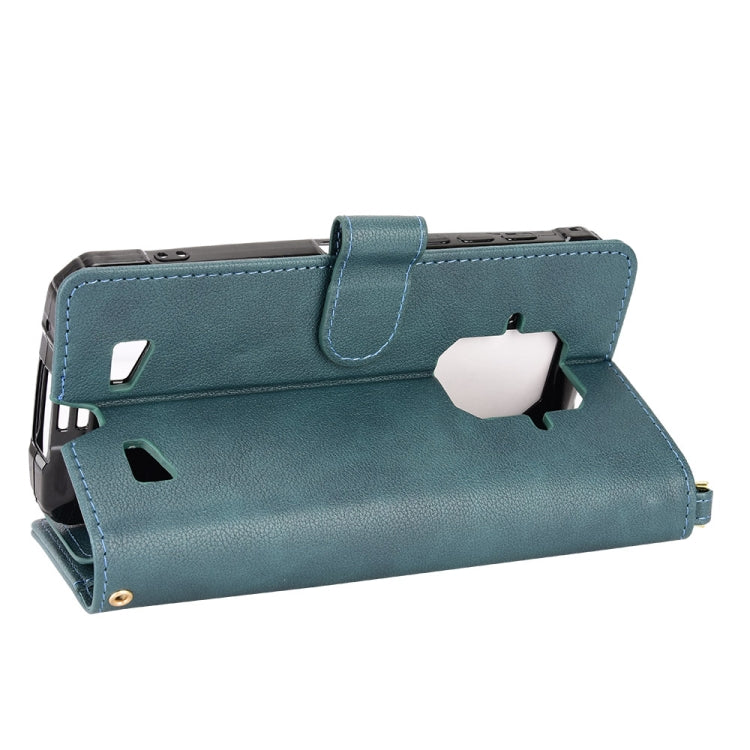 For Doogee S86 / S86 Pro Litchi Texture Zipper Leather Phone Case(Green) - free shipping - PMC TechLife - Order now!