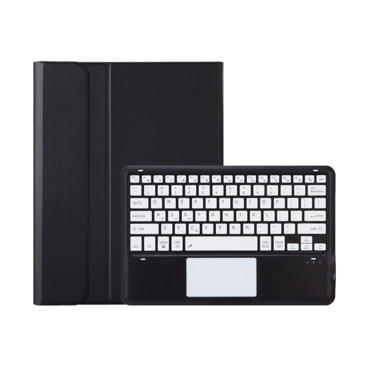 T12B-A Detachable Touch Pad Bluetooth Keyboard Leather Tablet Case For iPad Air 13 2025 / 2024 / Pro 12.9 inch 2021/2020/2018(Black) - For iPad Pro by PMC TechLife | Online Shopping South Africa | PMC TechLife | Buy Now Pay Later Mobicred