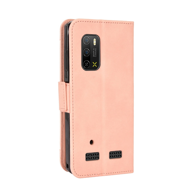 For Ulefone Armor X10 / X10 Pro Skin Feel Calf Texture Card Slots Leather Phone Case(Pink) - Ulefone Cases by PMC Jewellery | Online Shopping South Africa | PMC Jewellery | Buy Now Pay Later Mobicred