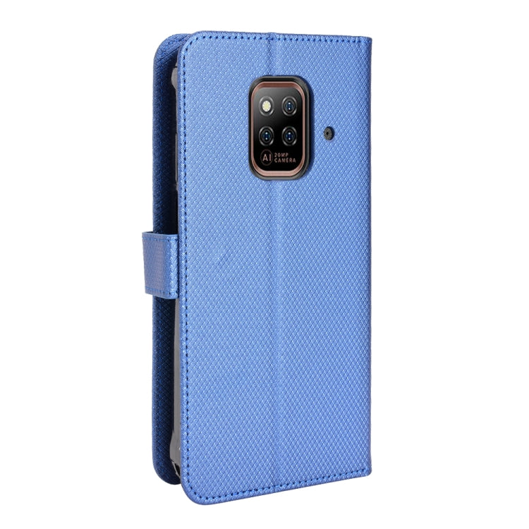 For Ulefone Power Armor 14 / 14 Pro Diamond Texture Leather Phone Case(Blue) - Ulefone Cases by PMC Jewellery | Online Shopping South Africa | PMC Jewellery | Buy Now Pay Later Mobicred