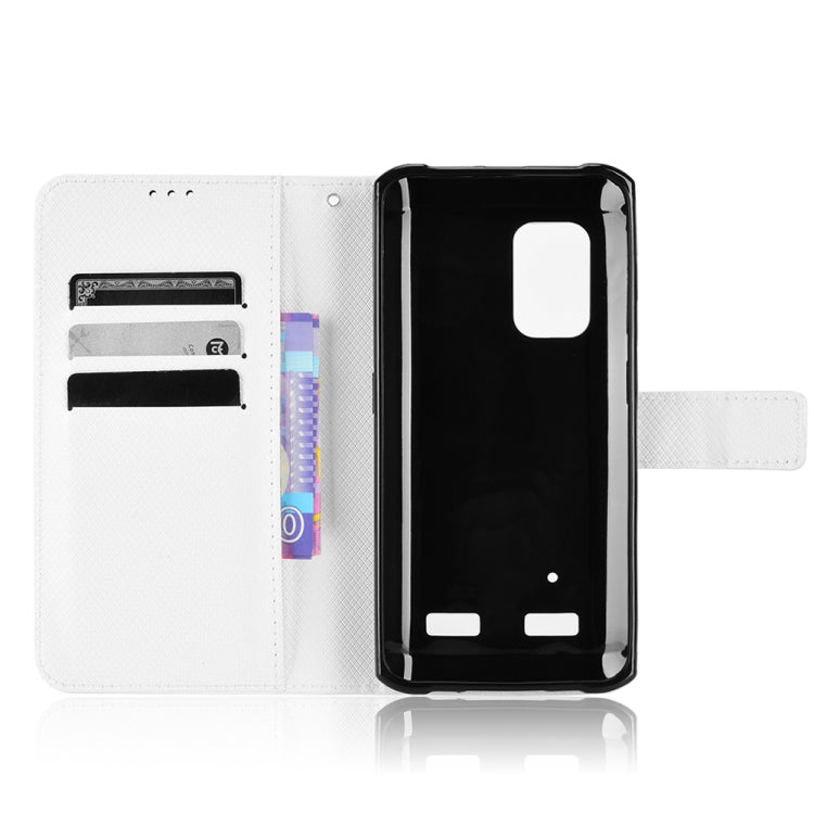 For Ulefone Armor X10 / X10 Pro Diamond Texture Leather Phone Case(White) - Ulefone Cases by PMC Jewellery | Online Shopping South Africa | PMC Jewellery | Buy Now Pay Later Mobicred