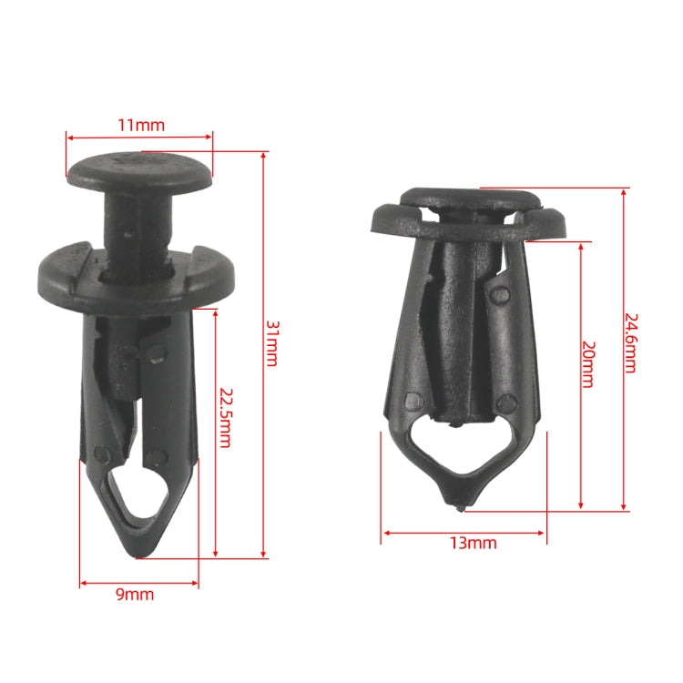 A6854 35 in 1 Car Hood Fender Bumper Fixing Kit for Infiniti G35 Sedan 2003-2008 - Nuts & Bolts by PMC TechLife | Online Shopping South Africa | PMC TechLife | Buy Now Pay Later Mobicred