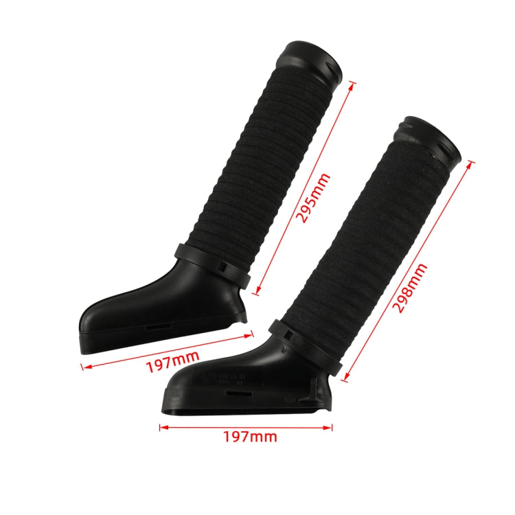 A7261 Car Left & Right Side Air Intake Hose A2720902882+A2720902982 for Mercedes-Benz GLK 350 - Air Intake System by PMC TechLife | Online Shopping South Africa | PMC TechLife | Buy Now Pay Later Mobicred