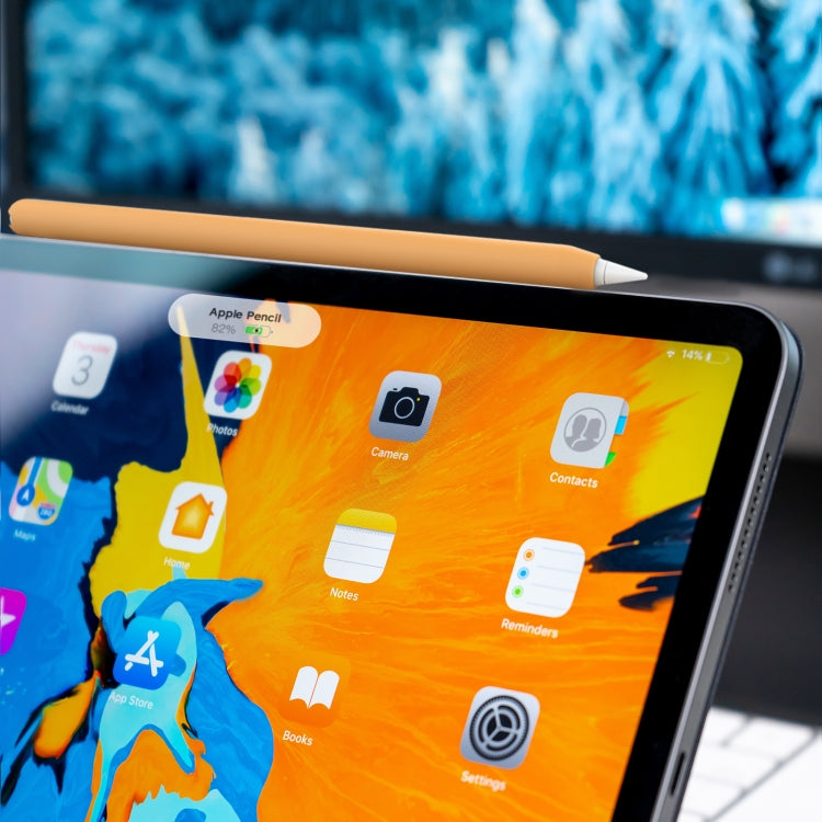 DUX DUCIS Stoyobe Ultra-thin Silicone Protective Case for Apple Pencil Pro / 2(Orange) - free shipping - PMC Jewellery - Order now!