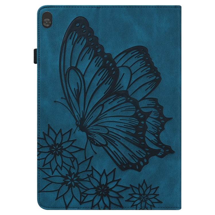 For Lenovo Tab M10 X505L Big Butterfly Embossed Leather Tablet Case(Blue) - free shipping - PMC TechLife - Order now!
